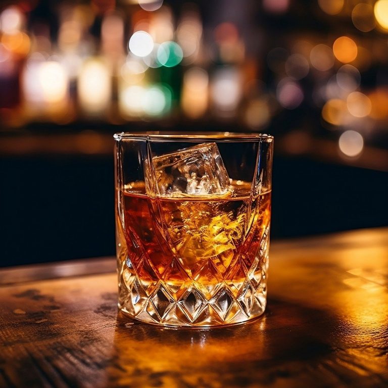 glass, whiskey, drink